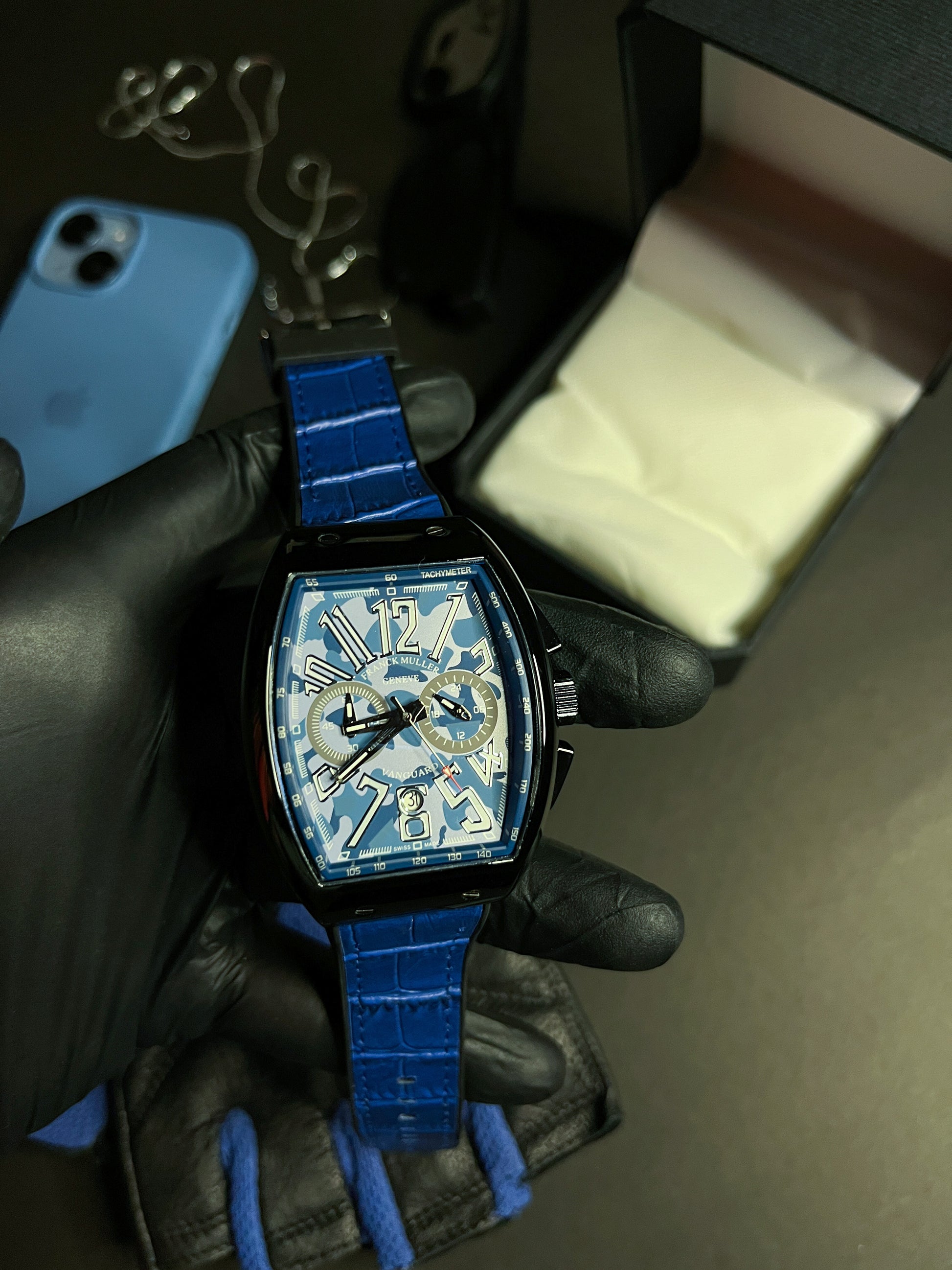 Aura Vanguard Blue - Franck Muller Chrono MC