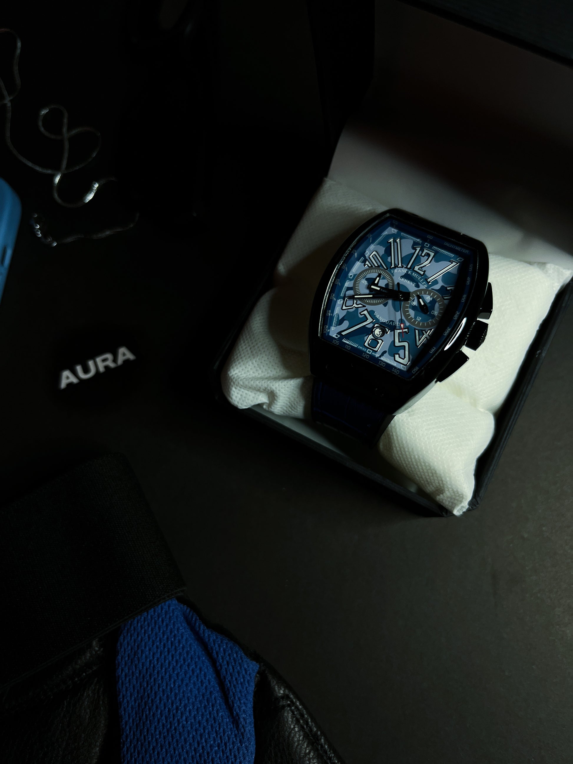 Aura Vanguard Blue - Franck Muller Chrono MC