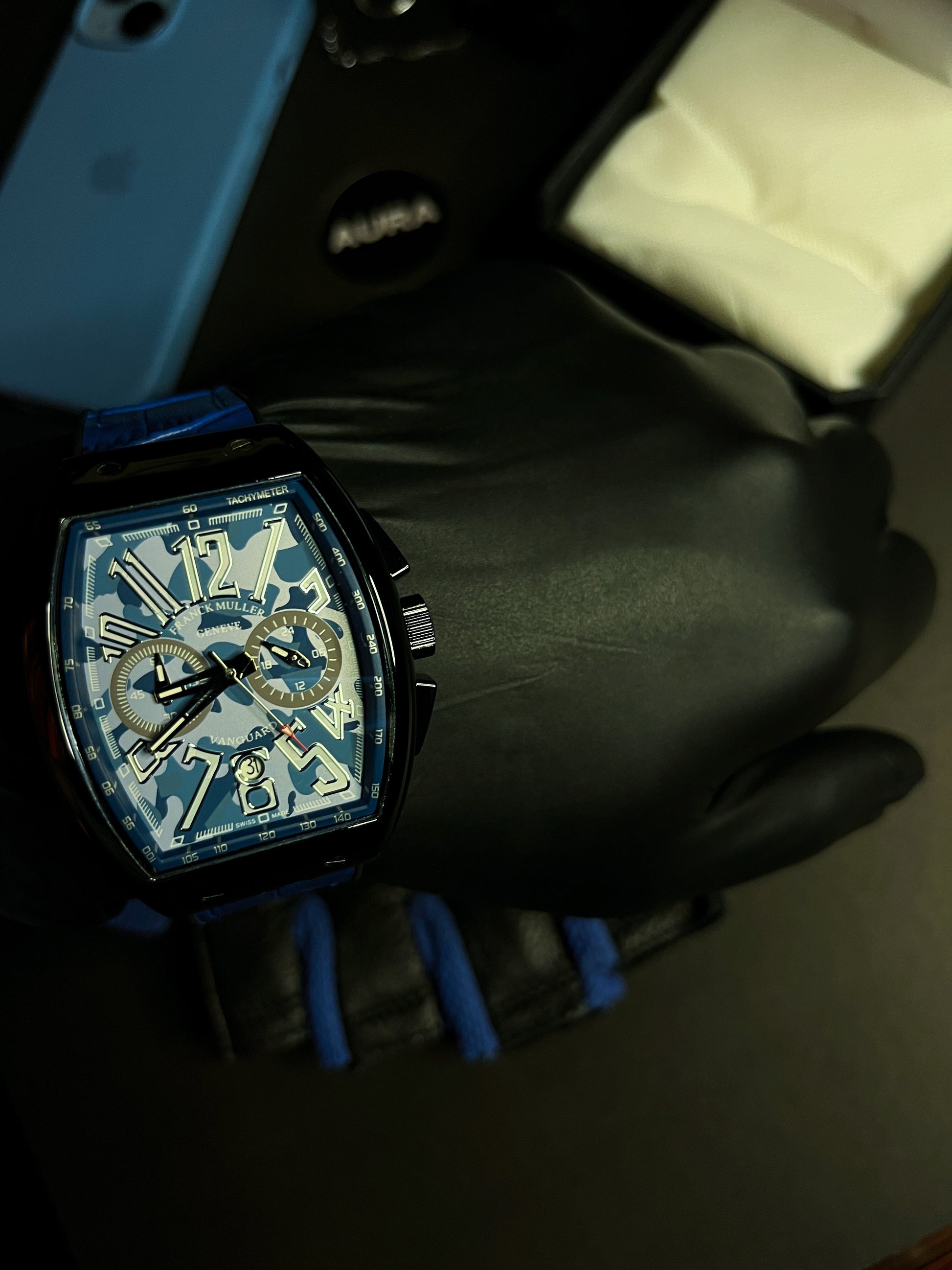Aura Vanguard Blue - Franck Muller Chrono MC